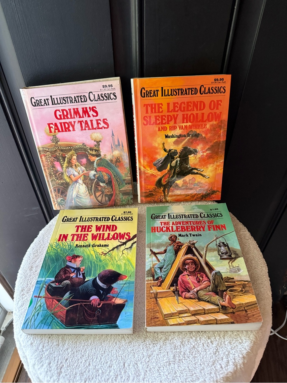 Vintage Lot of 4 Great Illustrated Classics Children’s Books Hardcover’s